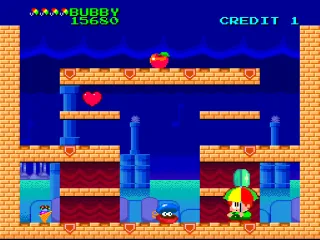 Backdrop artwork for Parasol Stars: The Story of Bubble Bobble III