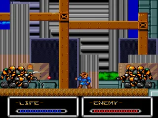 Backdrop artwork for Shockman