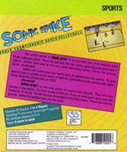 Sonic Spike box back