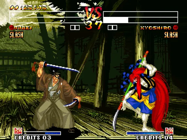Backdrop artwork for Samurai Shodown IV: Amakusa's Revenge / Samurai Spirits: Amakusa Kourin