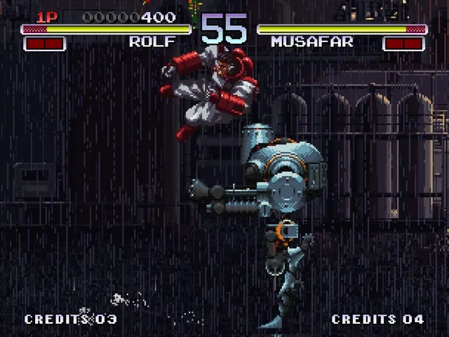 Backdrop artwork for Galaxy Fight: Universal Warriors