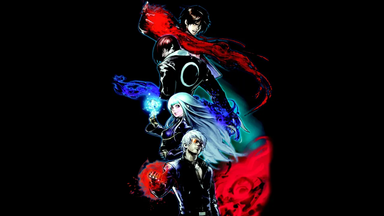 Backdrop artwork for The King of Fighters 2002