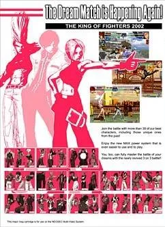 The King of Fighters 2002 box back