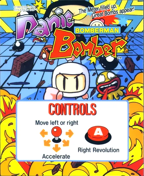 Panic Bomber box art