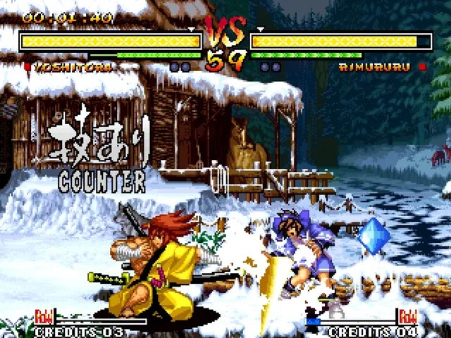 Backdrop artwork for Samurai Shodown V / Samurai Spirits Zero