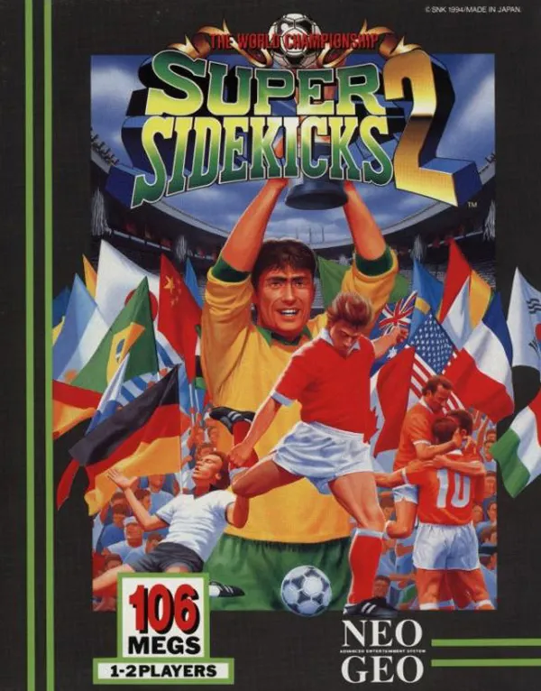Super Sidekicks 2: The World Championship box art