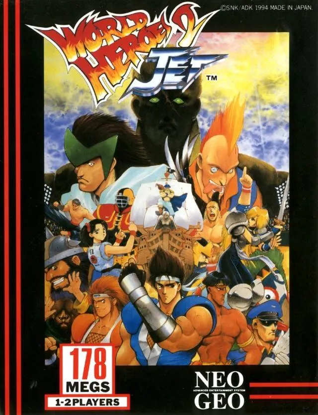 World Heroes 2 Jet box art