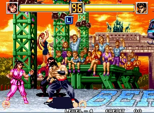 Backdrop artwork for World Heroes 2 Jet