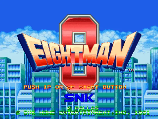 Eight Man screenshot