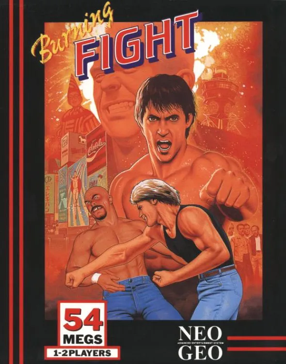 Burning Fight box art