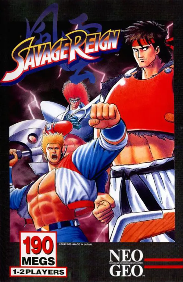 Savage Reign box art