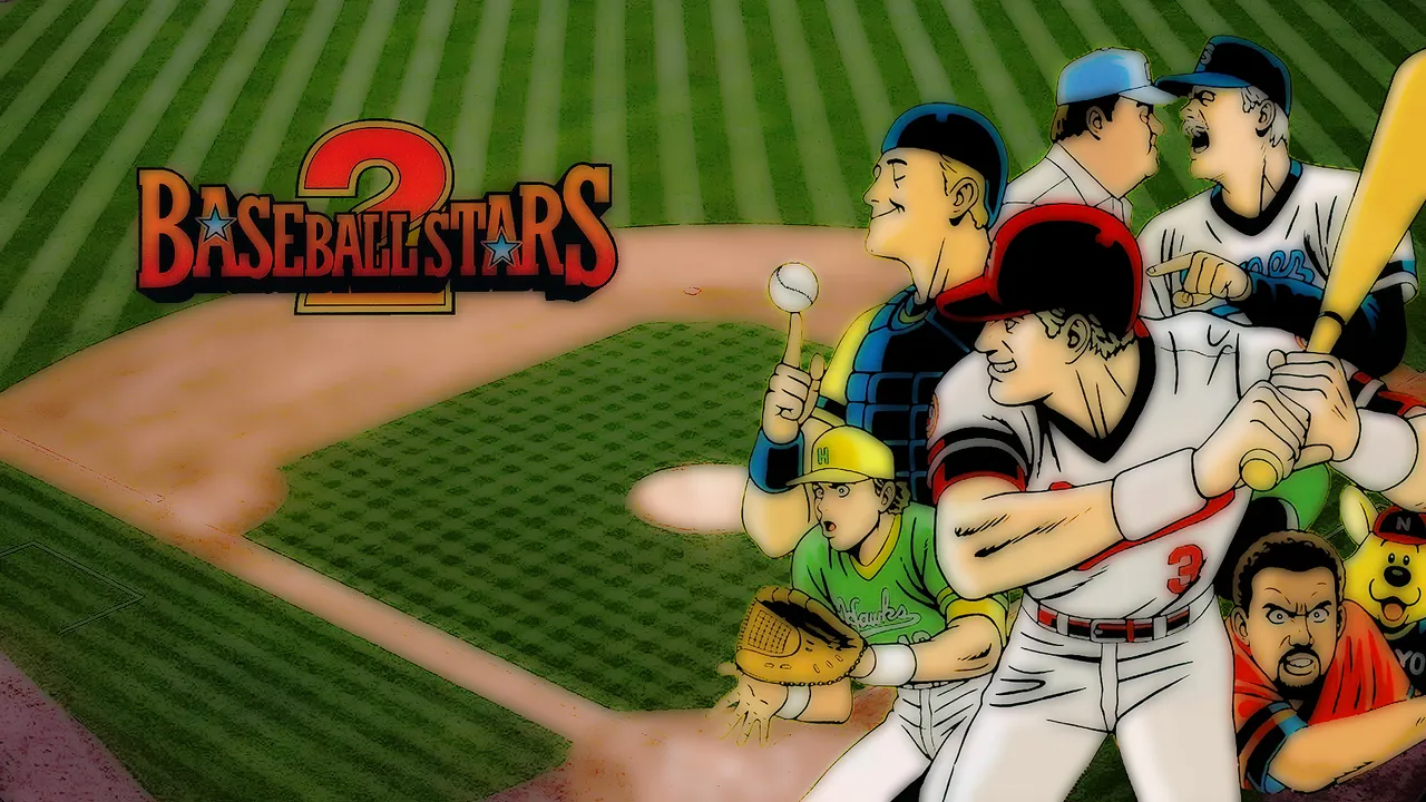 Backdrop artwork for Baseball Stars 2