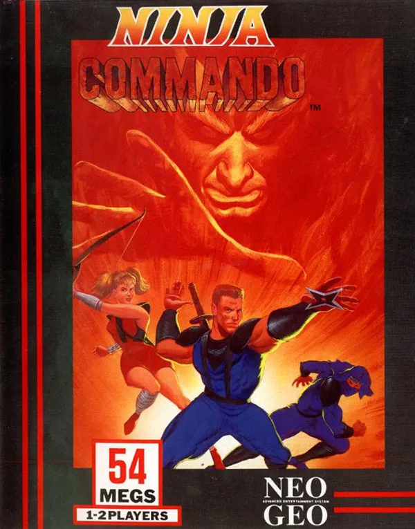Ninja Commando box art