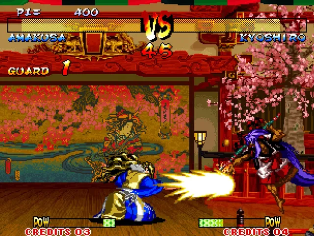 Backdrop artwork for Samurai Shodown III / Samurai Spirits: Zankurou Musouken