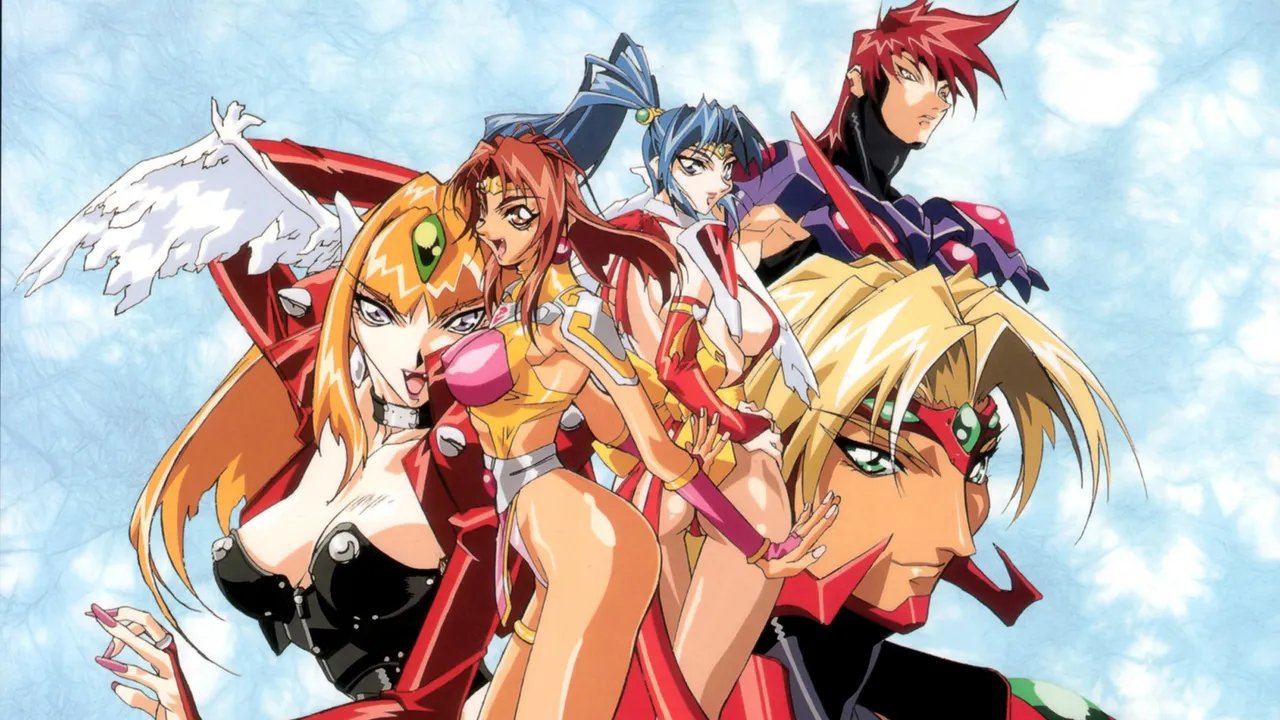 Backdrop artwork for Voltage Fighter: Gowcaizer