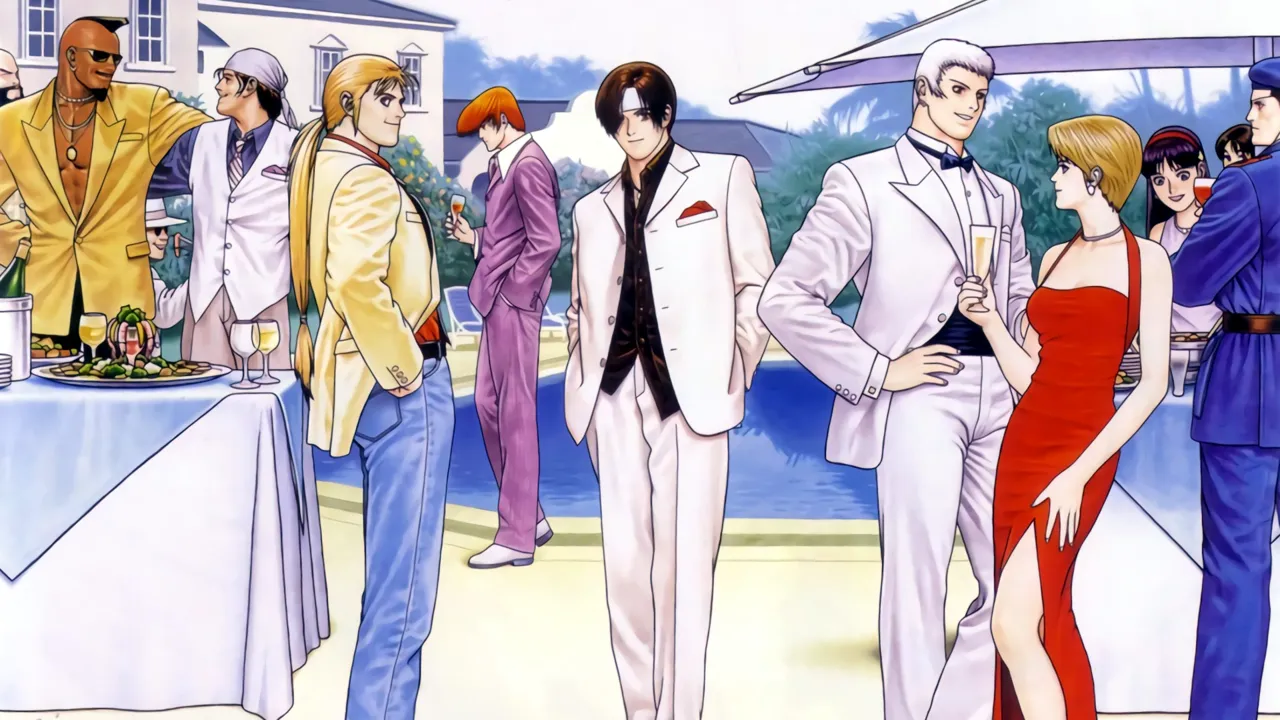 Backdrop artwork for The King of Fighters '98