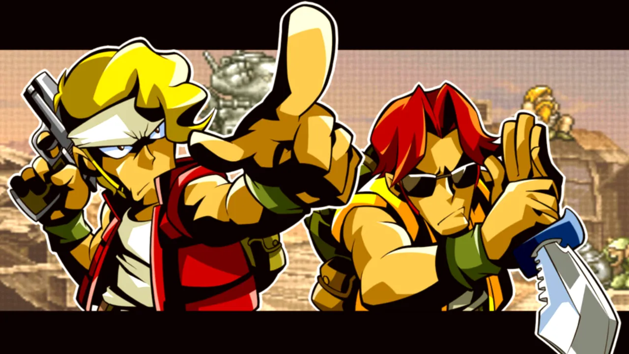 Backdrop artwork for Metal Slug - Super Vehicle-001