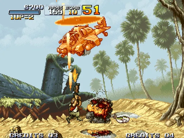 Metal Slug - Super Vehicle-001 screenshot
