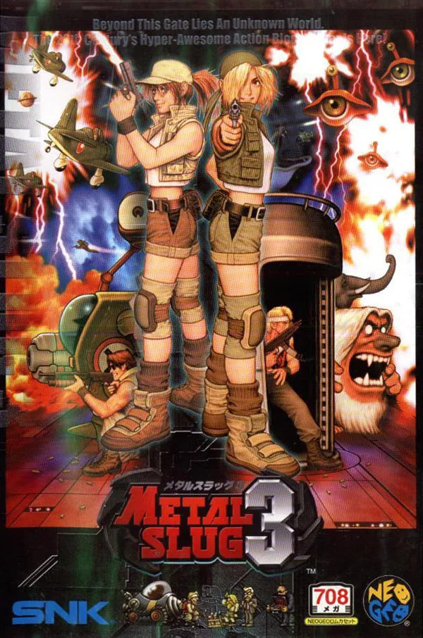 Metal Slug 3 box art