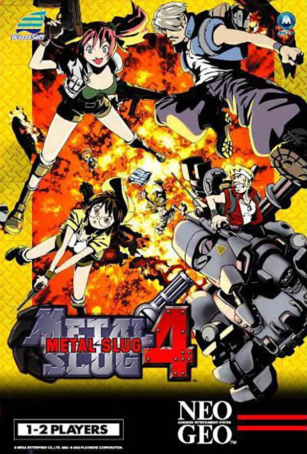 Metal Slug 4 box art