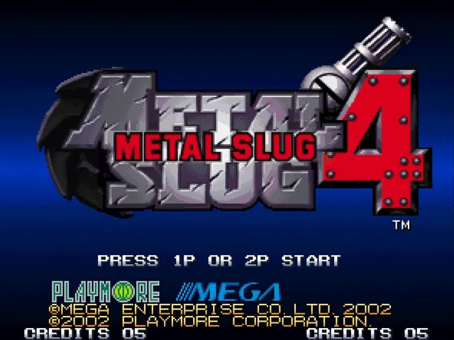Metal Slug 4 screenshot