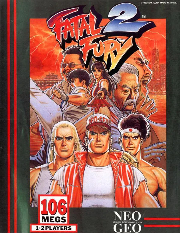 Fatal Fury 2 box art