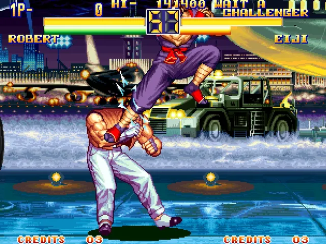 Backdrop artwork for Art of Fighting 2 / Ryuuko no Ken 2
