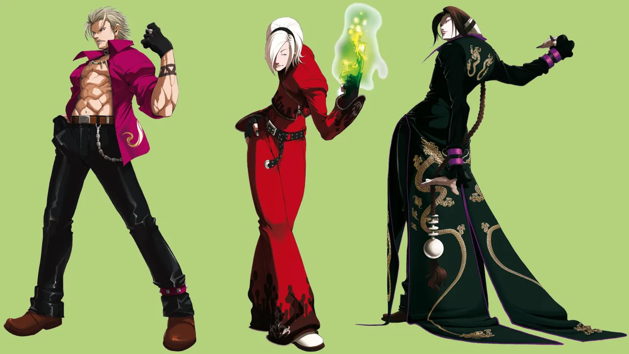 Backdrop artwork for The King of Fighters 2003