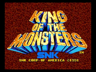 King of the Monsters screenshot