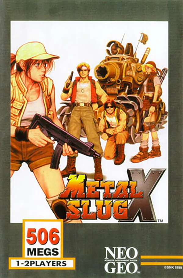 Metal Slug X: Super Vehicle-001 box art