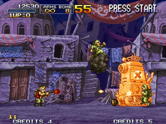 Metal Slug X: Super Vehicle-001 screenshot