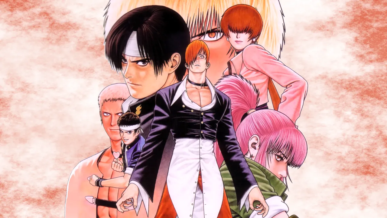 Backdrop artwork for The King of Fighters '97