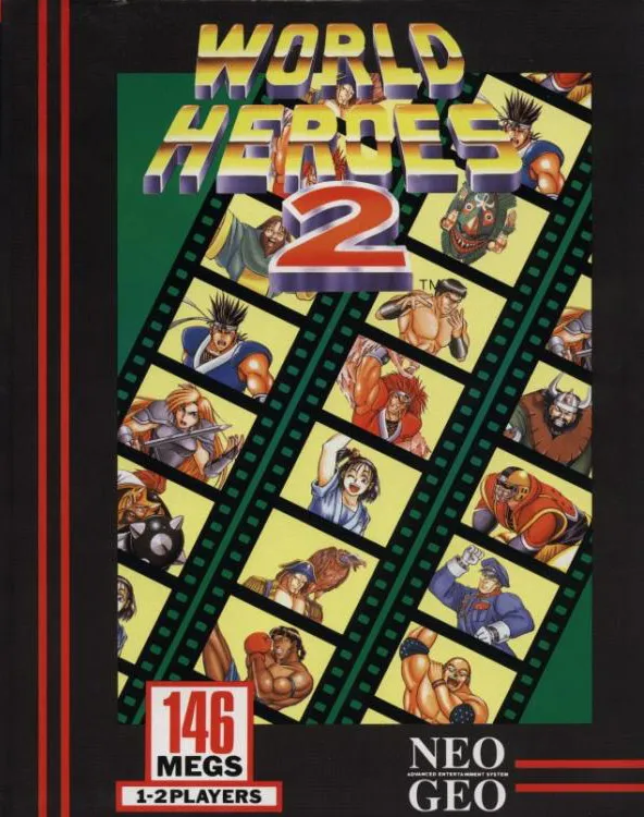 World Heroes 2 box art