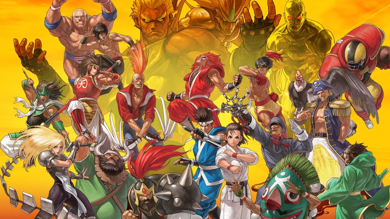 Backdrop artwork for World Heroes Perfect