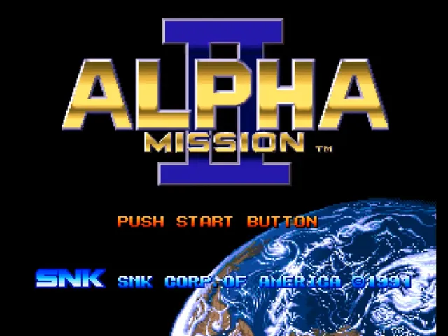 Alpha Mission II screenshot