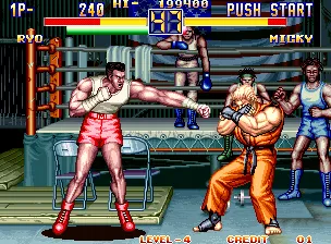 Backdrop artwork for Art of Fighting 2