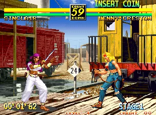 Art of Fighting 3: The Path of the Warrior screenshot