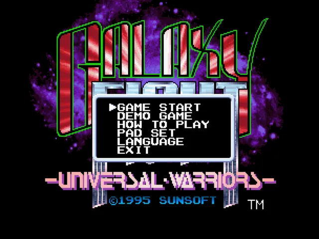 Galaxy Fight: Universal Warriors screenshot
