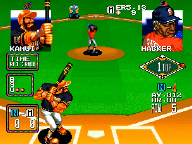 Backdrop artwork for Baseball Stars 2