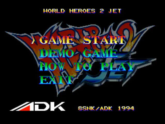 World Heroes 2 Jet screenshot