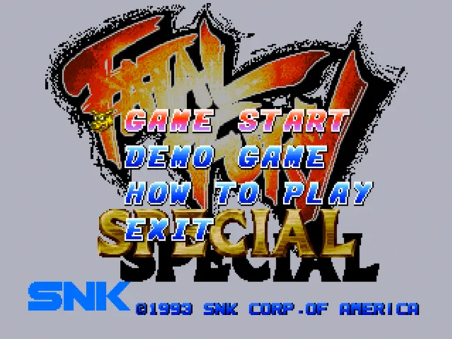 Fatal Fury Special screenshot