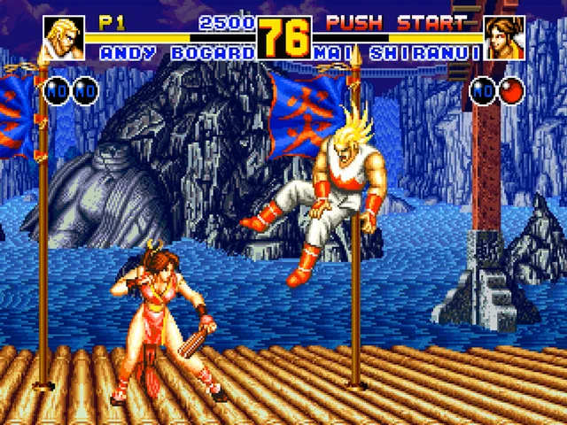 Backdrop artwork for Fatal Fury 2