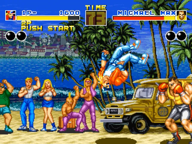 Backdrop artwork for Fatal Fury: The Battle of Fury