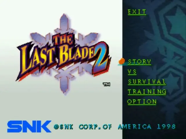 The Last Blade 2 screenshot