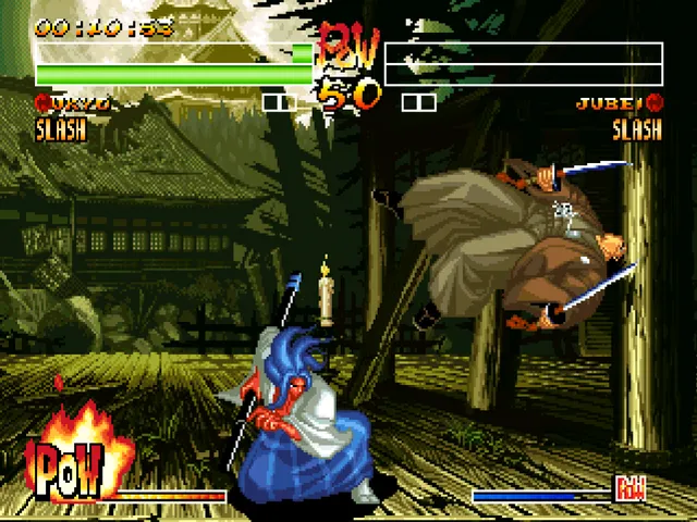 Backdrop artwork for Samurai Shodown IV: Amakusa's Revenge