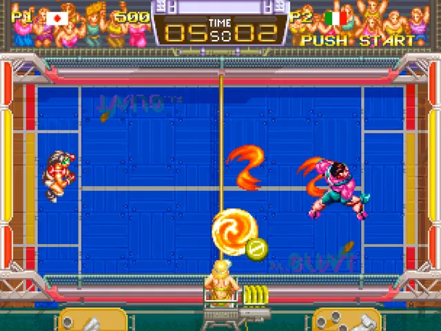 Backdrop artwork for Windjammers