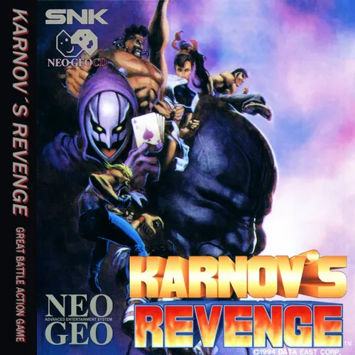 Karnov's Revenge box back