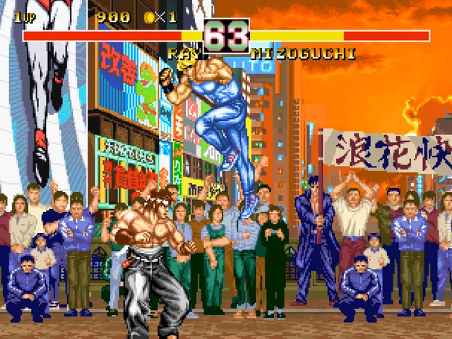 Backdrop artwork for Karnov's Revenge