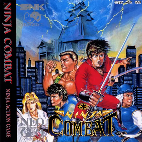 Ninja Combat box back
