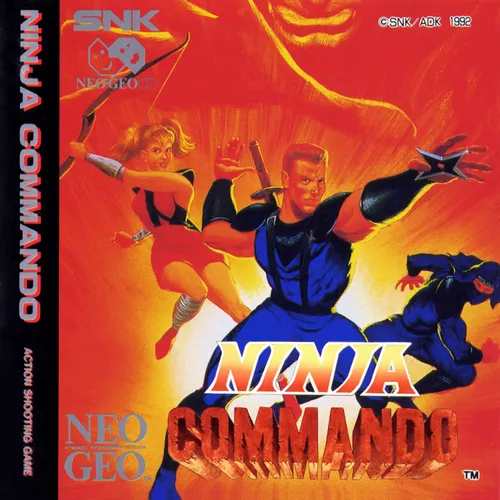 Ninja Commando box back